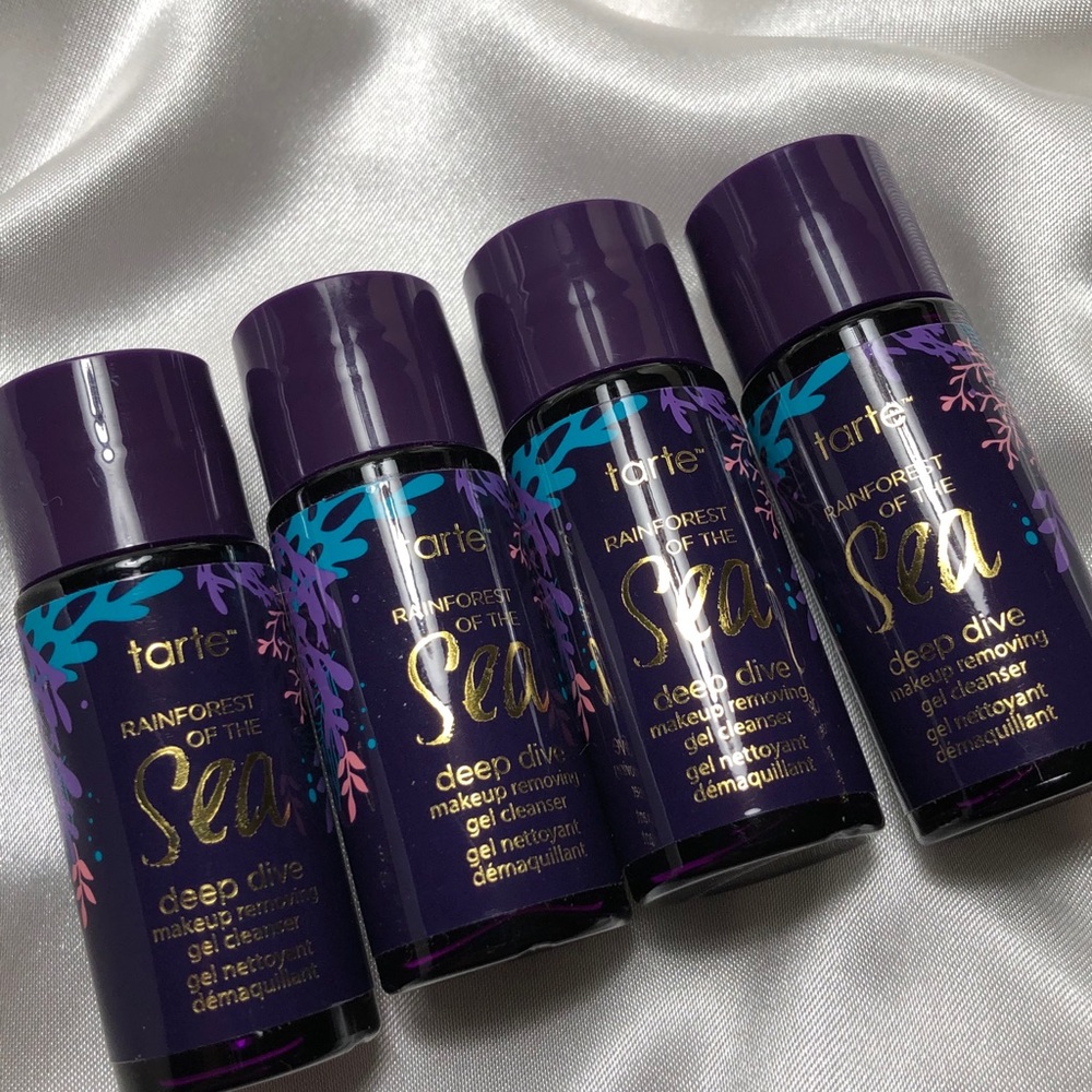 4 x Tarte Rainforest Sea Deep Dive Cleanser